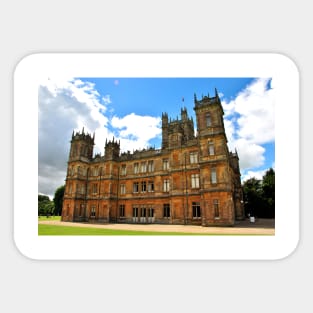 Highclere Castle Downton Abbey England UK Sticker